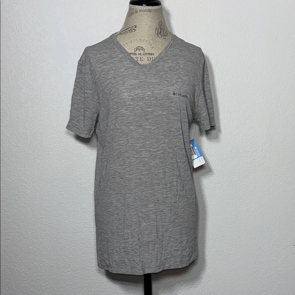 Columbia Men's Heather Gray Short Sleeve Tee